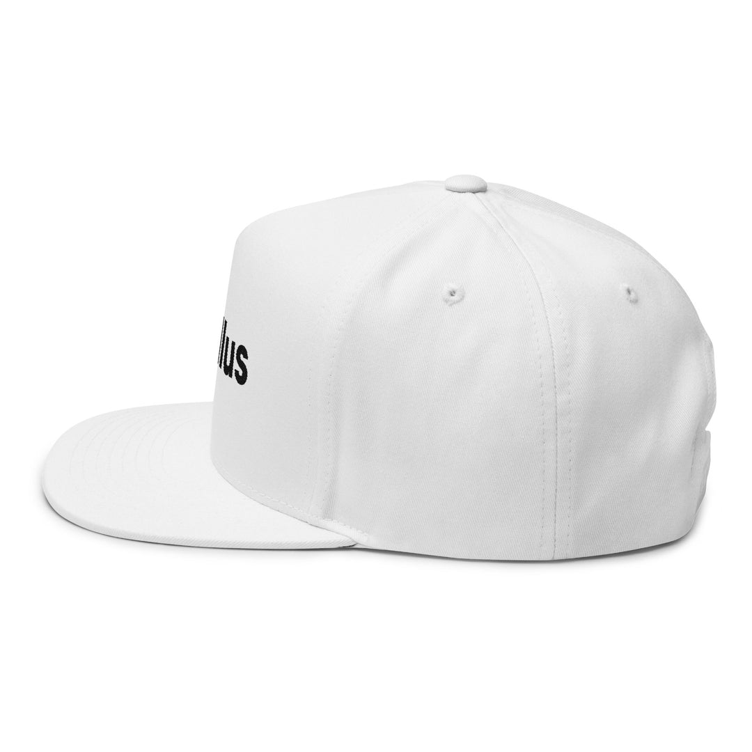 Flat Bill Cap - Embroidered "GALLUS" Retro Patch Snapback