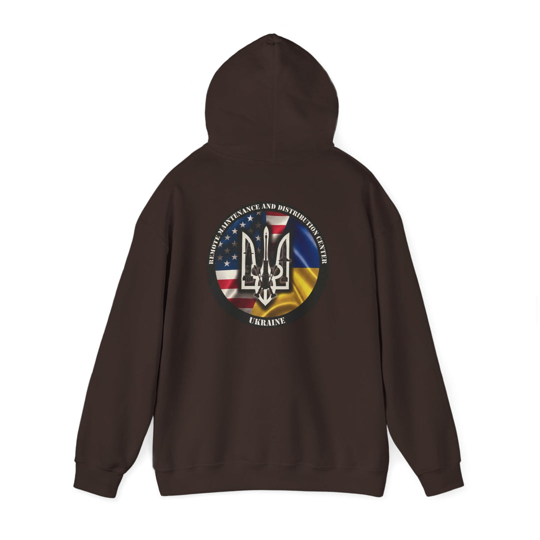 Ukraine Support Hoodie — RDCU US/UKRAINE Design