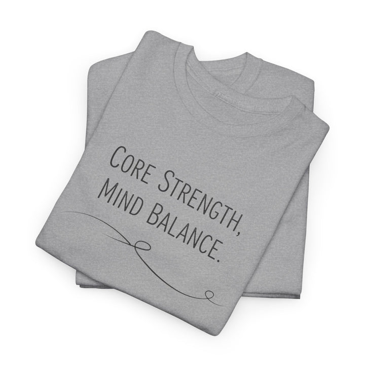 Pilates Inspirational Shirt – soft, breathable cotton featuring a motivating Pilates design. Perfect for workouts, studio sessions, and active lifestyle wear.