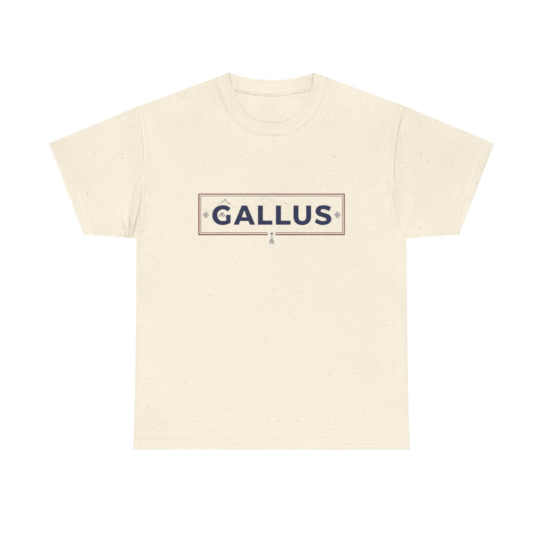 Mountain Graphic Tee — Gallus Logo Adventure T‑Shirt