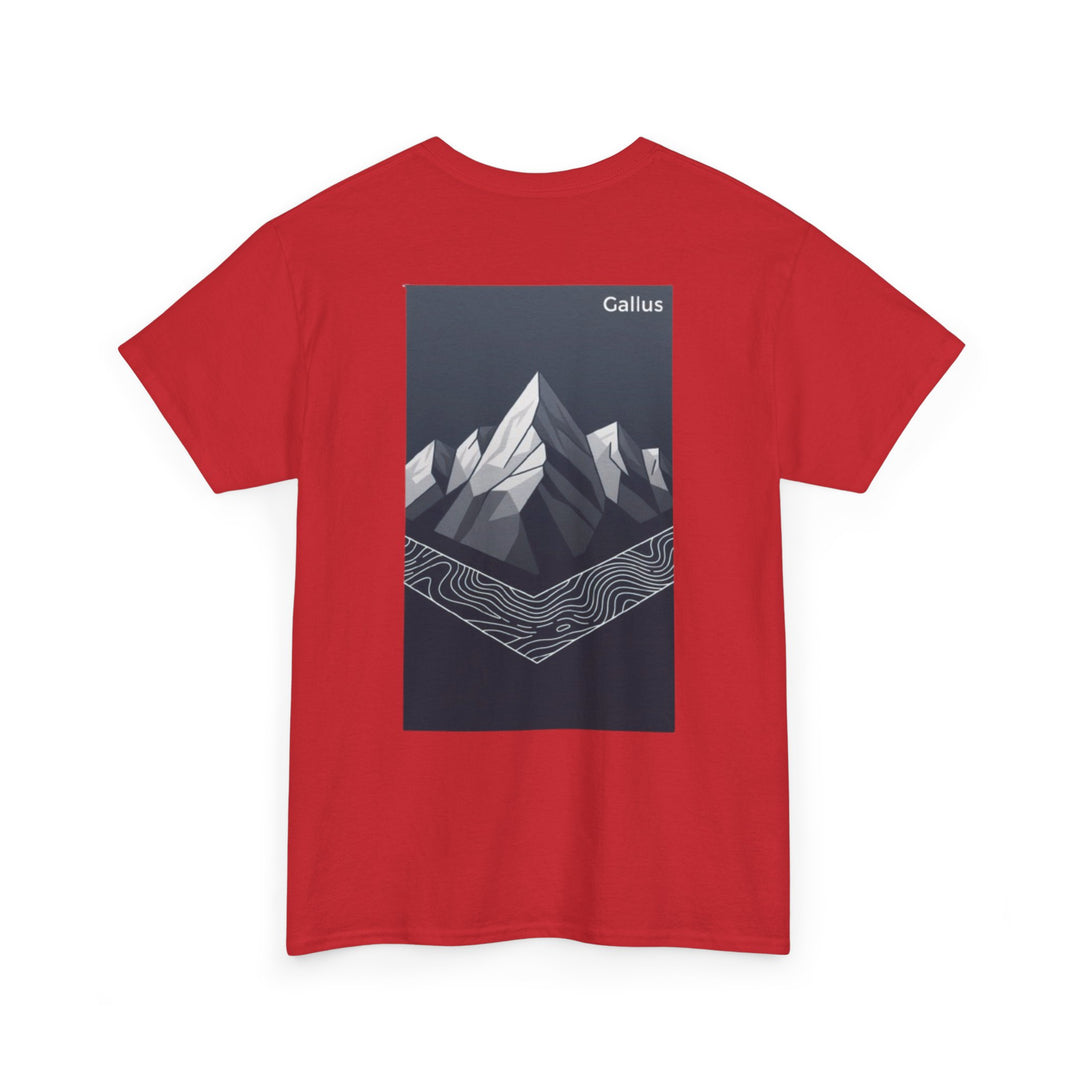Mountain Graphic Tee — Gallus Logo Adventure T‑Shirt