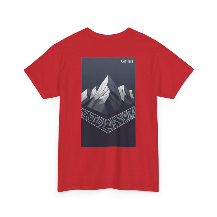 Mountain Graphic Tee — Gallus Logo Adventure T‑Shirt