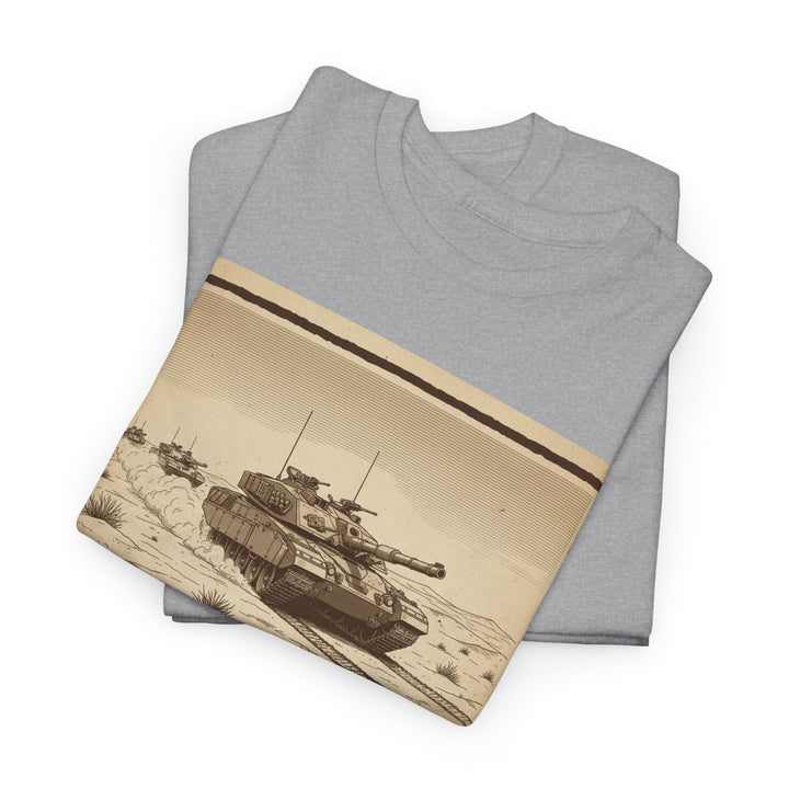 Challenger 2 Op Telic T-Shirt — Iraq 2003 Armoured Heritage Graphic