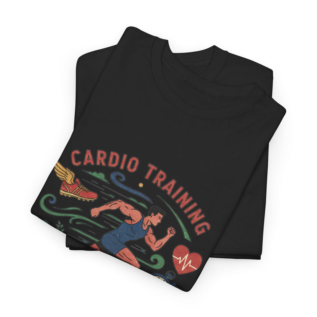 Cardio Training Tee - Fitness Running Workout Shirt