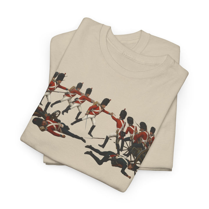 Waterloo Battle T‑Shirt — Historic Napoleonic War Commemorative Tee