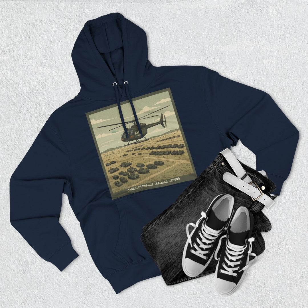 BATUS Canadian Prairie Helicopter Hoodie