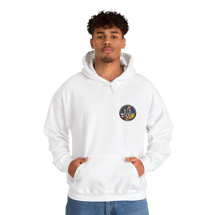 Ukraine Support Hoodie — RDCU US/UKRAINE Design