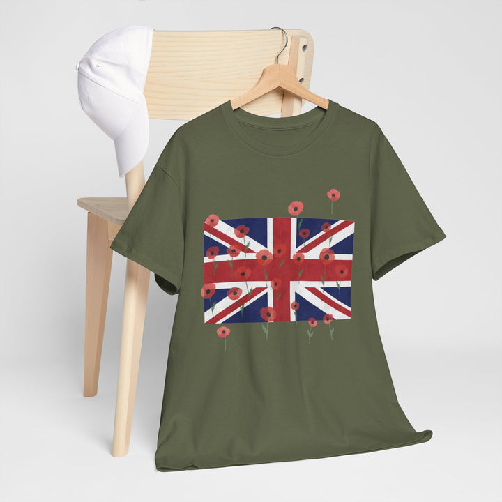 The Sovereign Remembrance T-Shirt — British Military Heritage Graphic