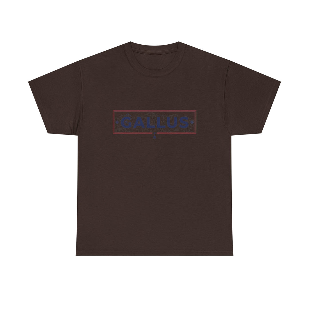 Mountain Graphic Tee — Gallus Logo Adventure T‑Shirt