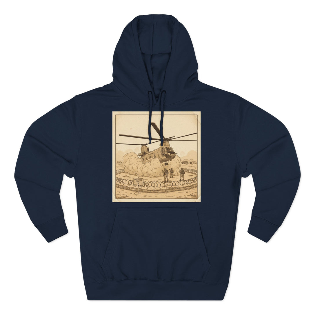 Op Telic Chinook T-Shirt — Iraq Support Helicopter Heritage