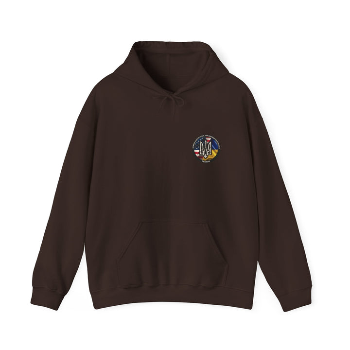 Ukraine Support Hoodie — RDCU US/UKRAINE Design