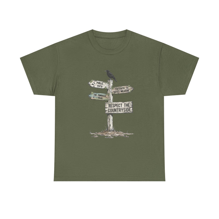 Respect the Countryside T-Shirt — Rural Heritage Graphic