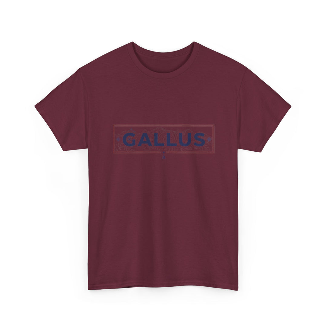 France Map Tee with "GALLUS" Chest Logo
