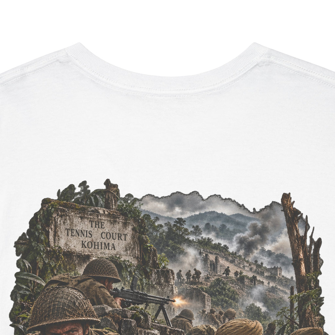Kohima 1944 Commemorative Tee — WWII Battle of Kohima Memorial T-Shirt