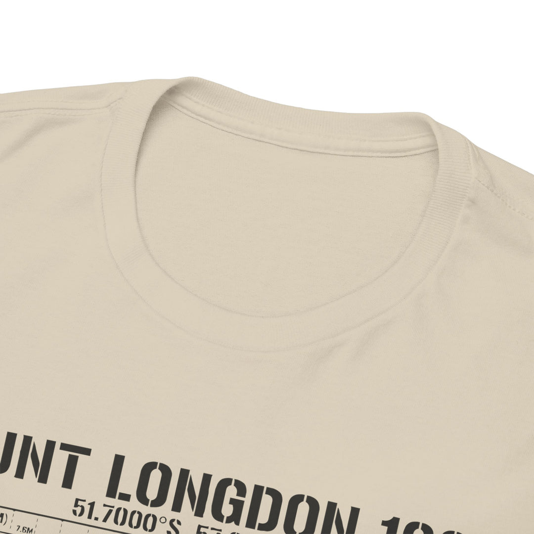 Mount Longdon 1982 T-Shirt — Falklands War Heritage Graphic