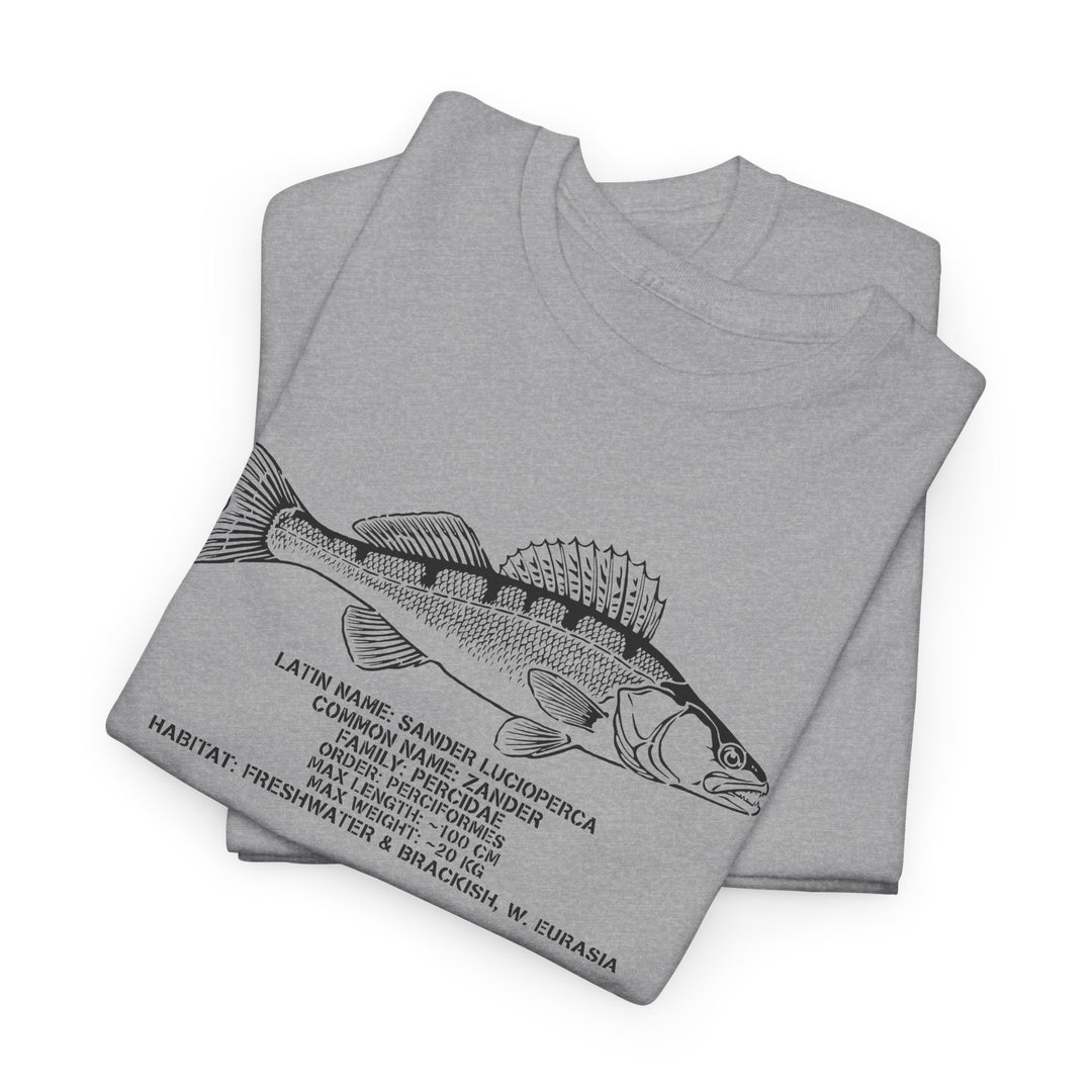 Walleye Fish (Zander) Illustration Tee | Fishing T-Shirt