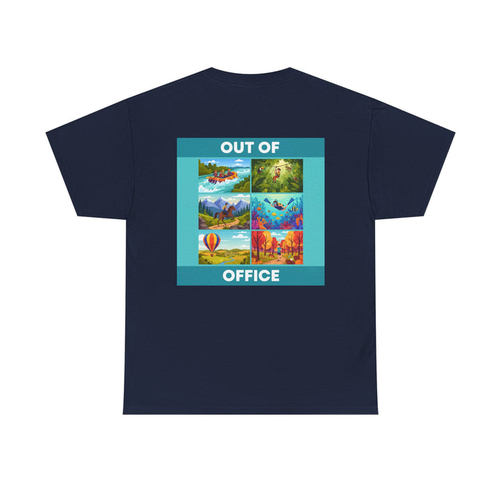 Out of Office Tee — Travel Scenes Graphic T-Shirt