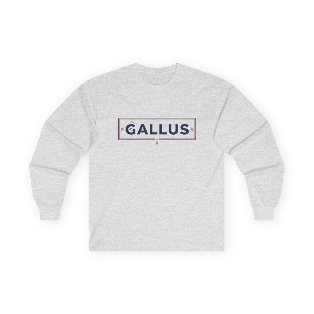 Spain Map Long Sleeve Tee — Gallus Logo Travel Shirt