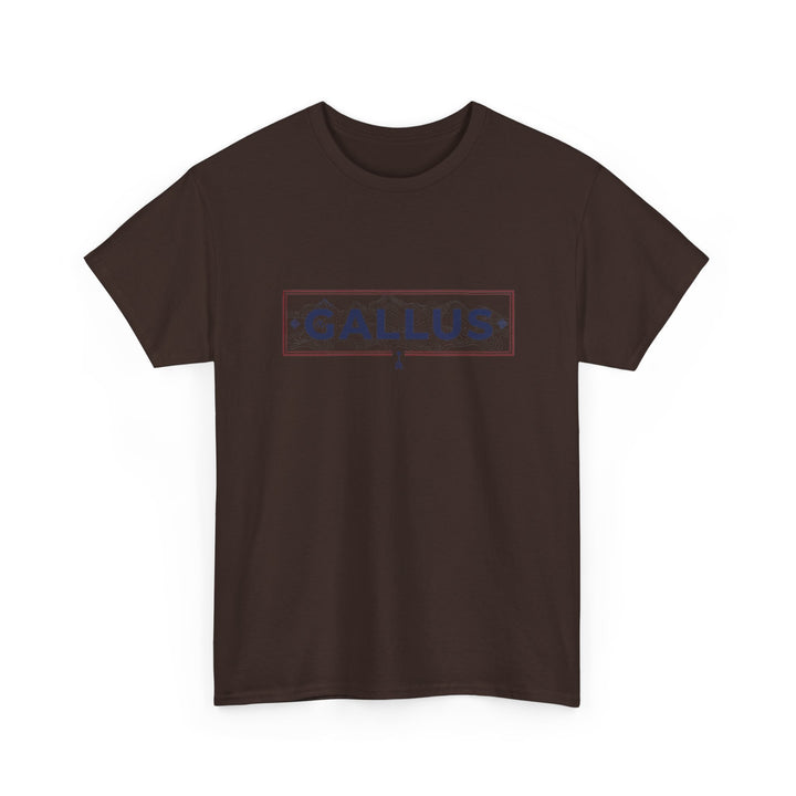 Portugal Map T-Shirt — Gallus Logo Travel Tee