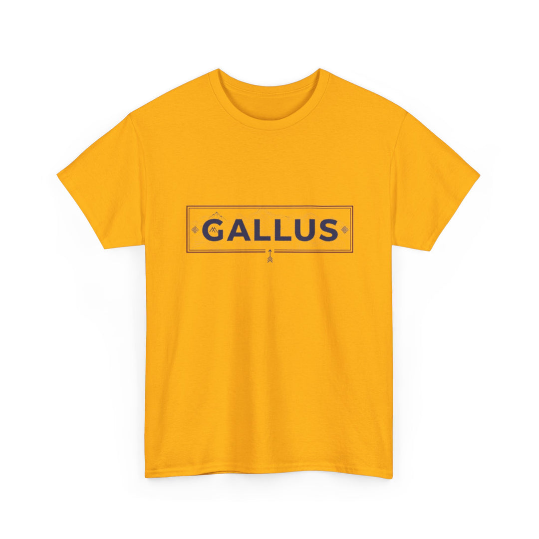France Map Tee with "GALLUS" Chest Logo
