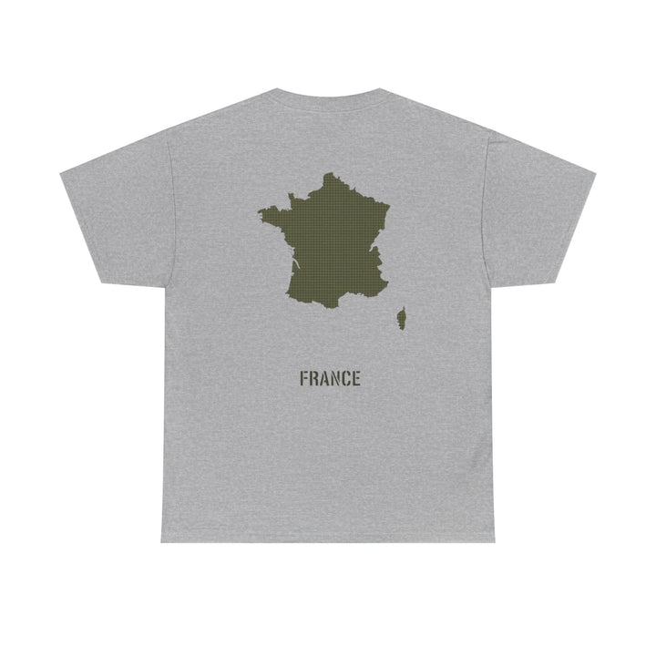 France Map Tee with "GALLUS" Chest Logo