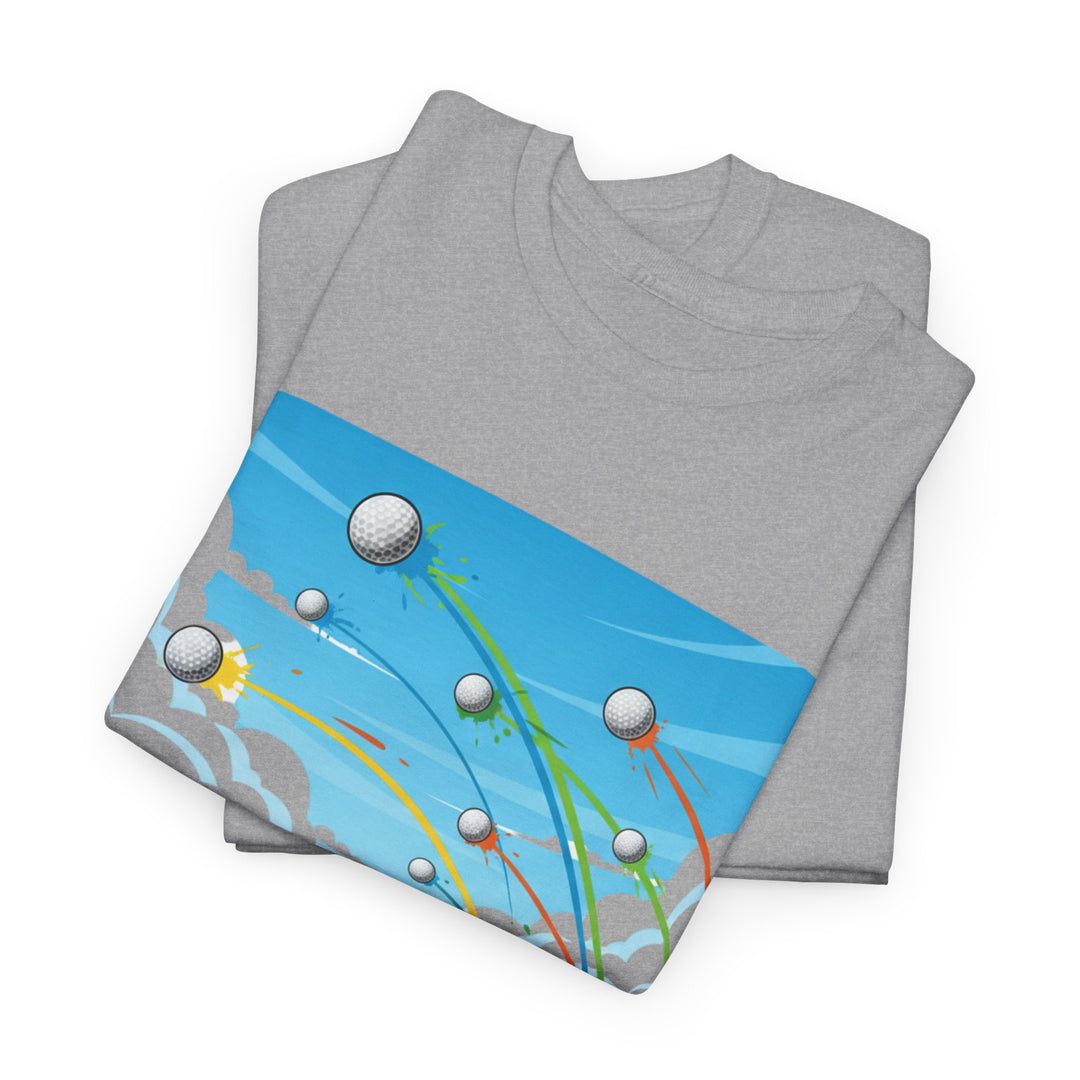 Golf Ball Flight T-Shirt | Golf Graphic Tee