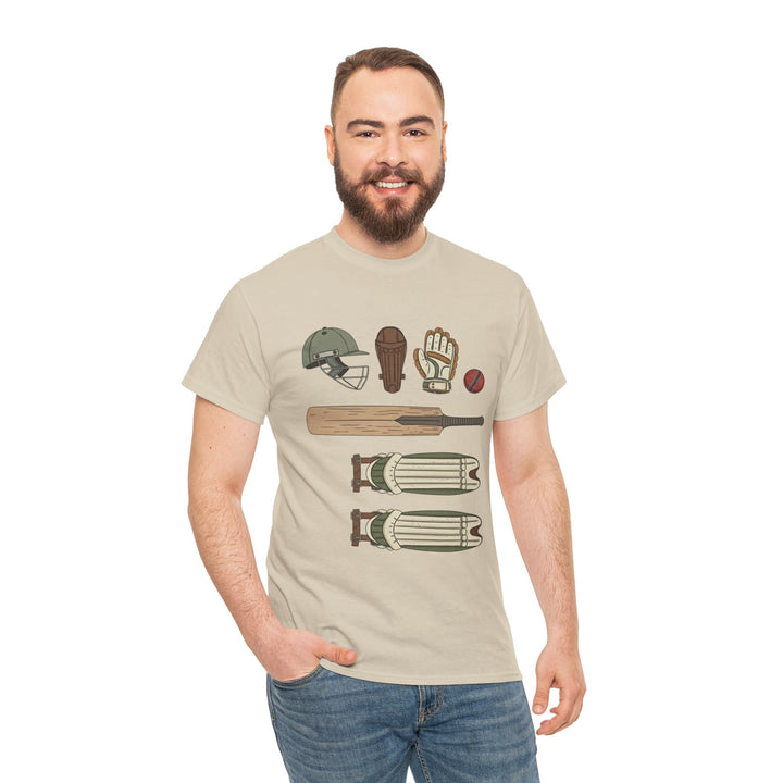 Cricket Gear Tee | Cricket Graphic T-Shirt