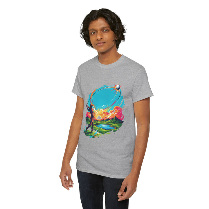 Golf Sunset T-Shirt for Golf Lovers