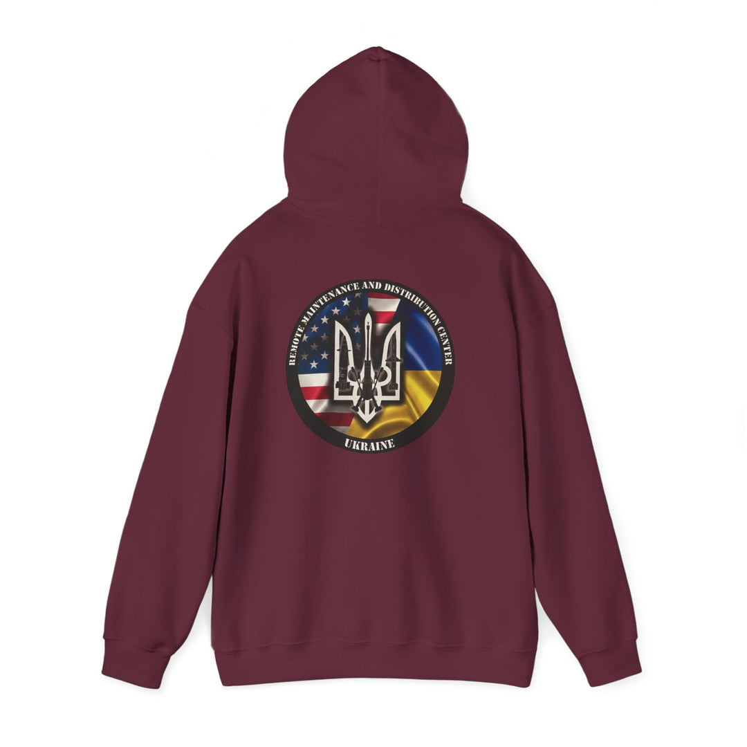 Ukraine Support Hoodie — RDCU US/UKRAINE Design