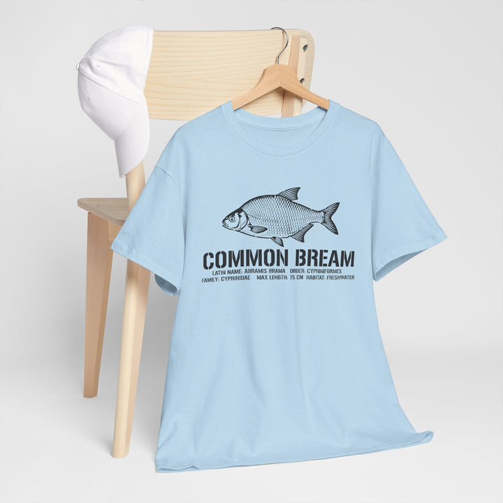 Common Bream Fishing Tee — Vintage Fish Illustration T-Shirt