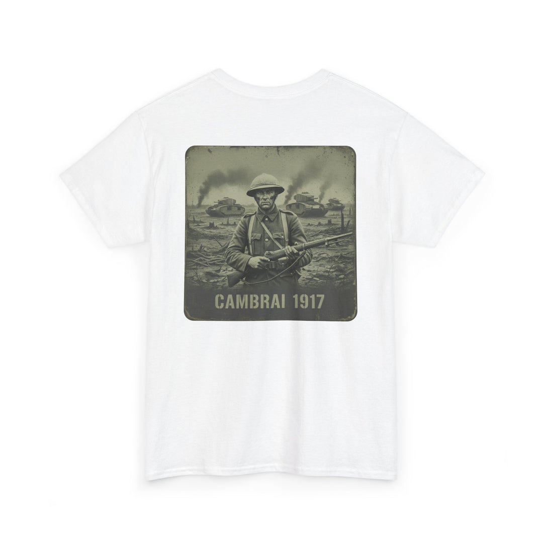 Cambrai 1917 T‑Shirt – WWI Vintage Soldier Graphic Tee