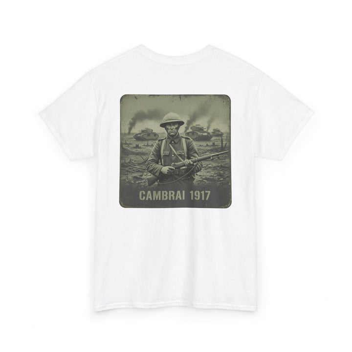 Cambrai 1917 T‑Shirt – WWI Vintage Soldier Graphic Tee
