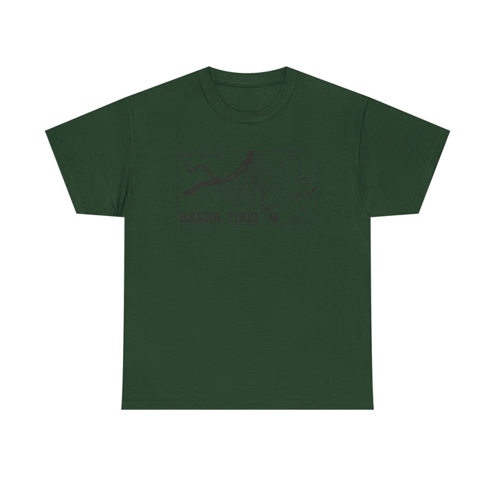 Basra 2003 Vintage Military Map T-Shirt