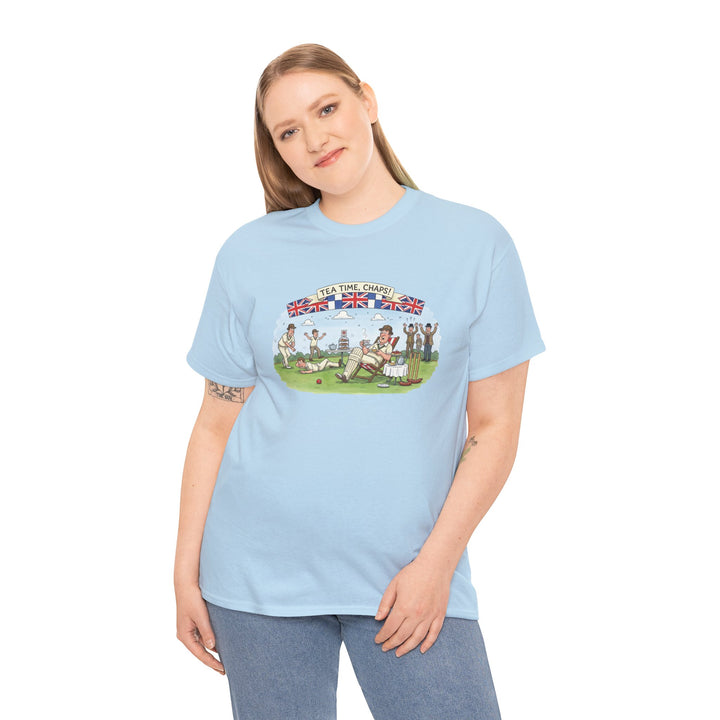 Cricket Tea Time Graphic T-Shirt for Fans