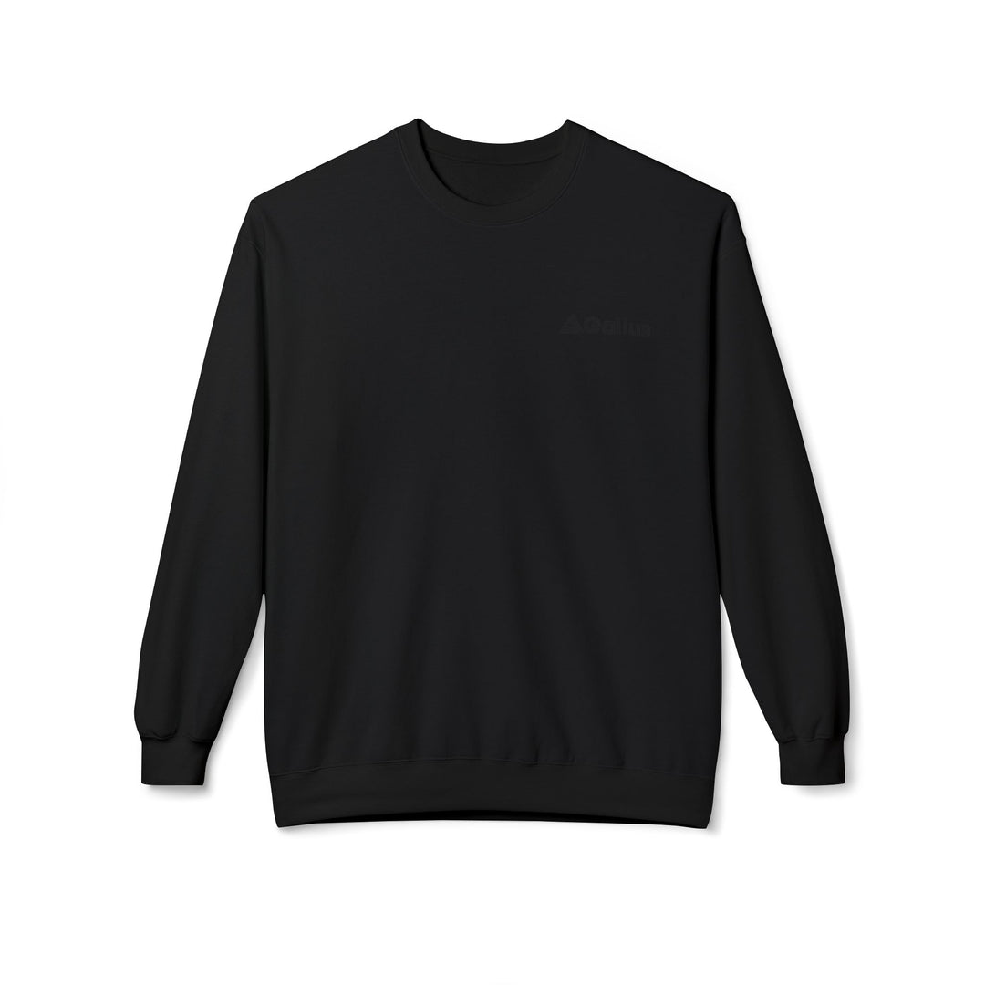 Spain Map Crewneck Sweatshirt — Military Green Grid Spain Graphic