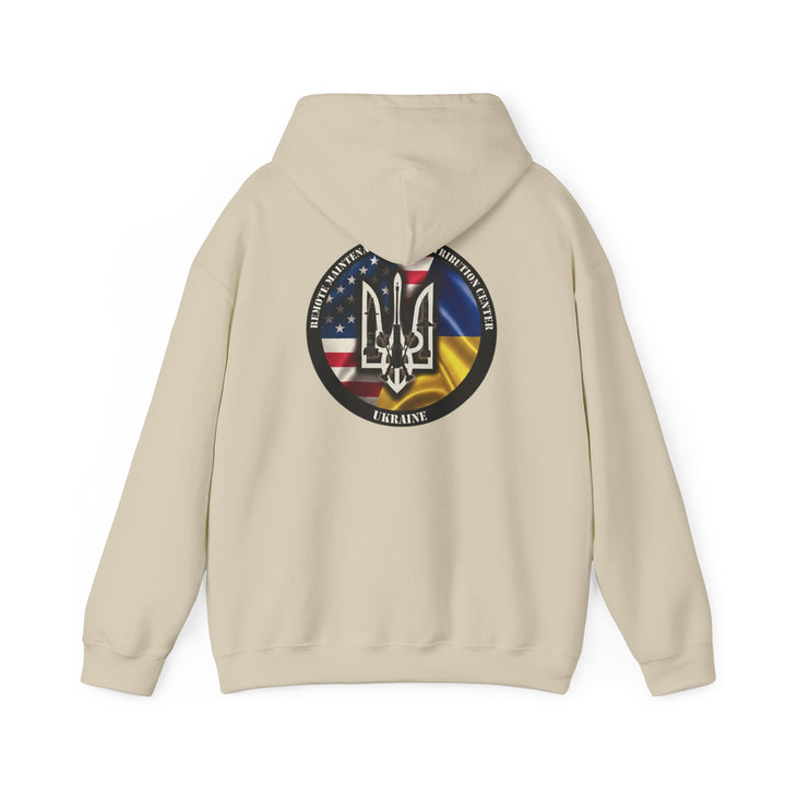 Ukraine Support Hoodie — RDCU US/UKRAINE Design