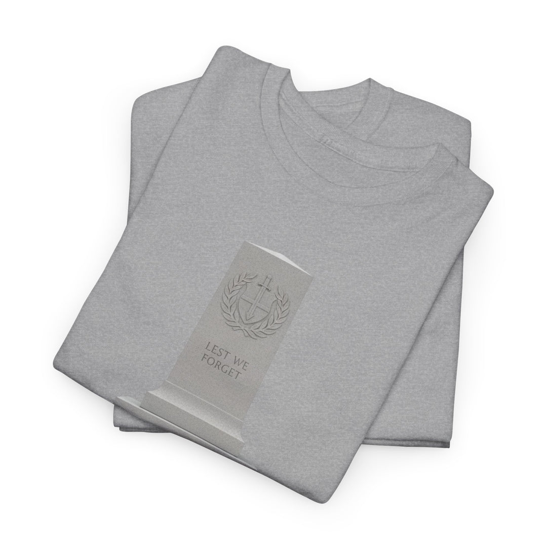 Cenotaph Memorial Tee — Tribute &amp; Remembrance Shirt