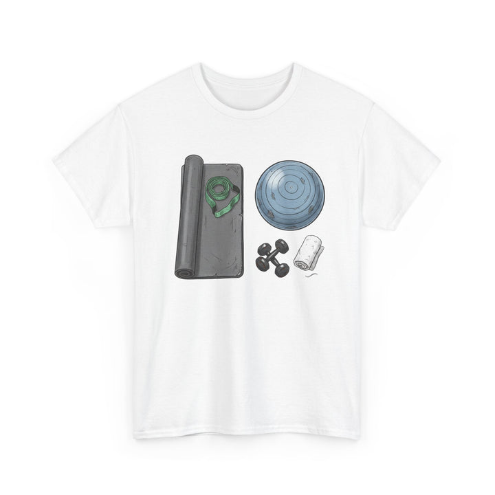 Pilates Kit Tee – soft, breathable cotton designed for Pilates workouts. Comfortable, flexible, and perfect for studio sessions, home practice, or casual wear.