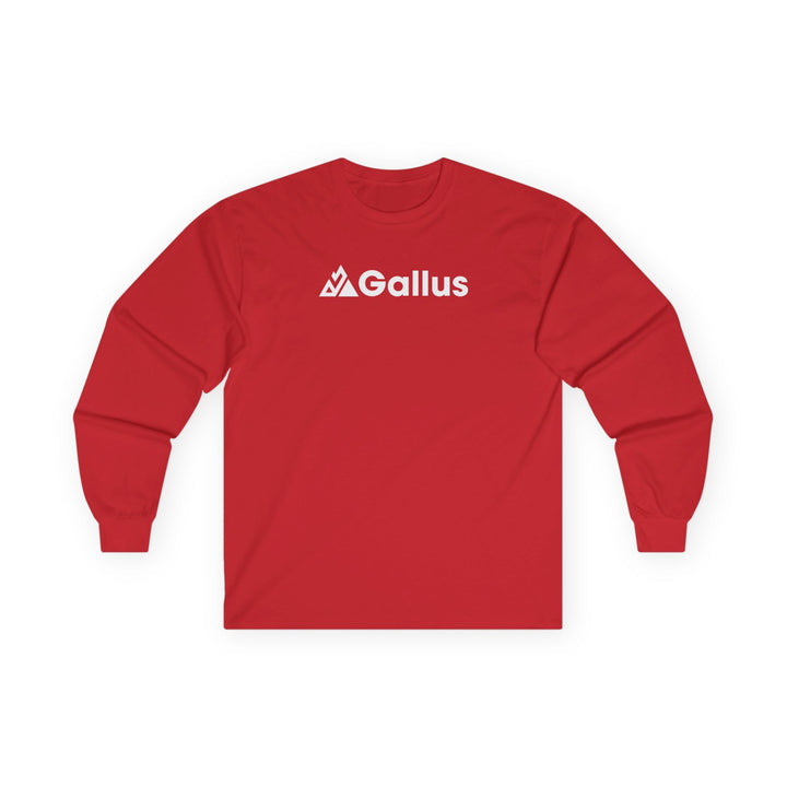 Long Sleeve Tee — Gallus Adventure Series: Hike, Climb, Abseil, Explore Graphic