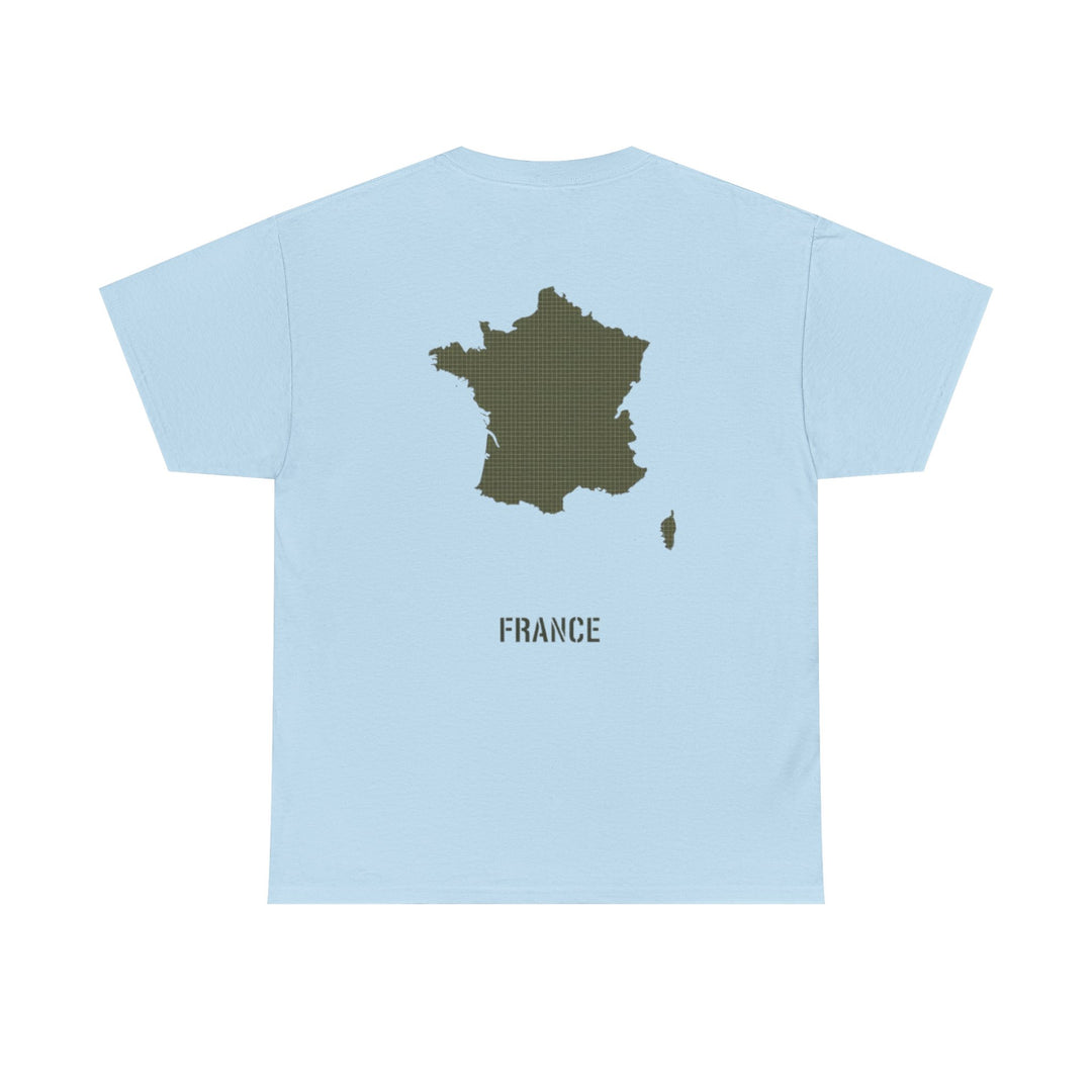 France Map Tee with "GALLUS" Chest Logo