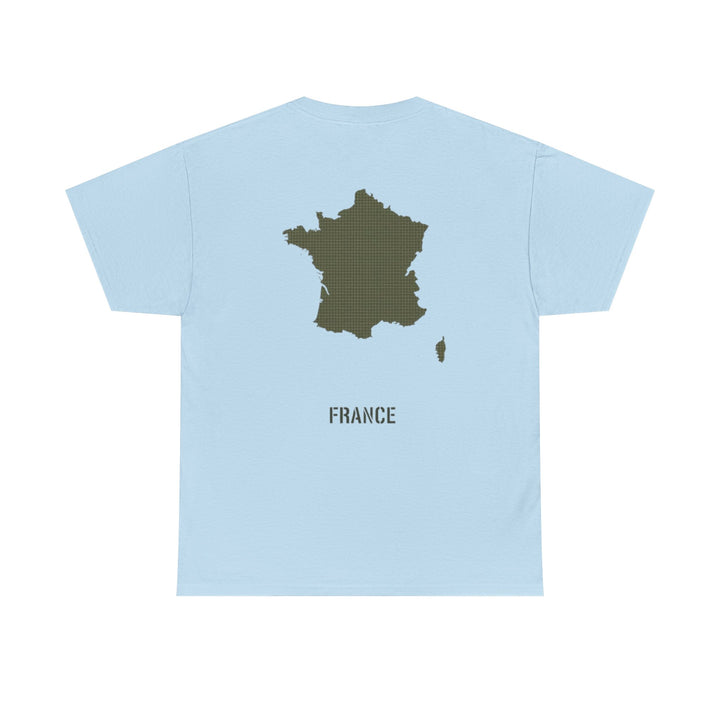 France Map Tee with "GALLUS" Chest Logo