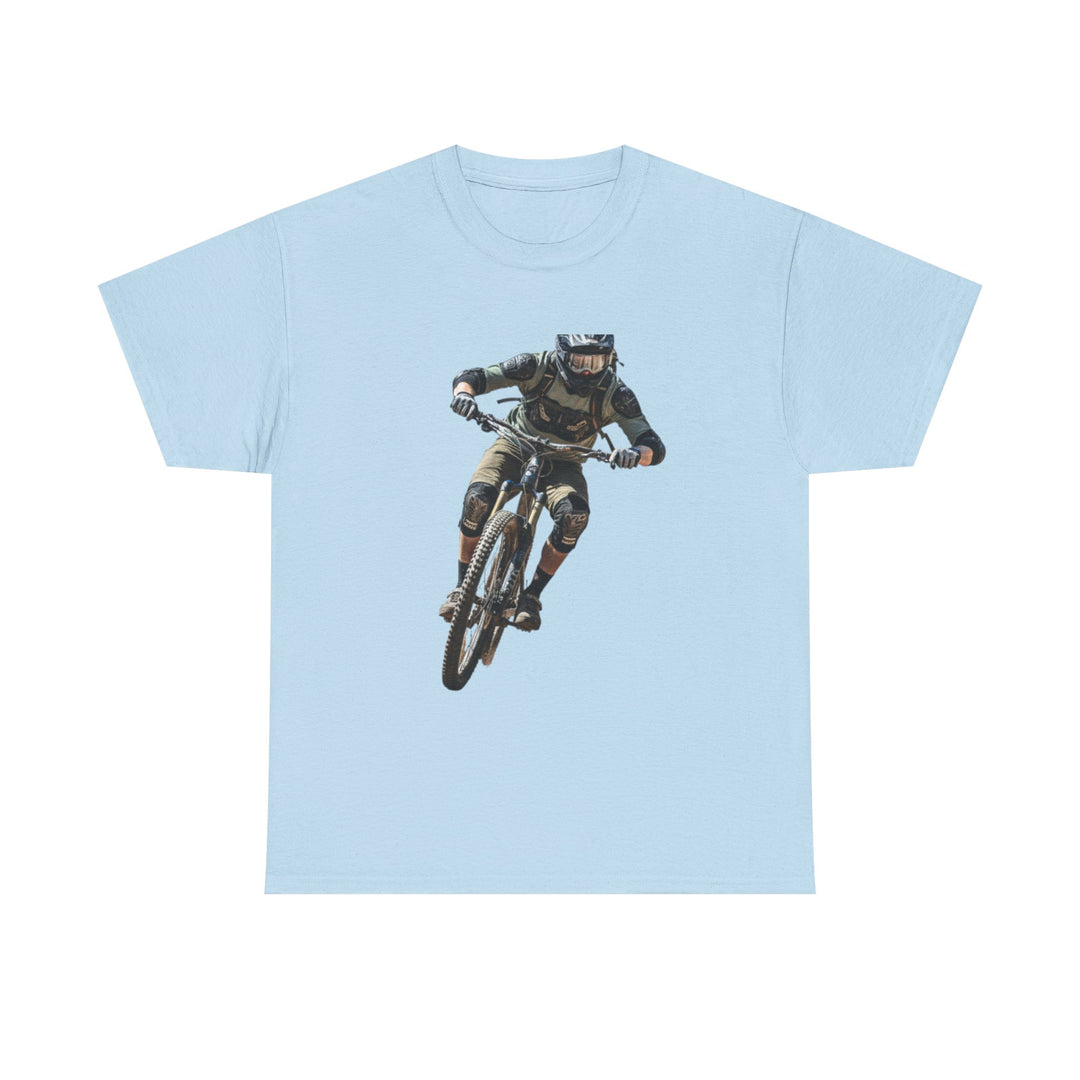 Downhill MTB Rider Graphic Tee