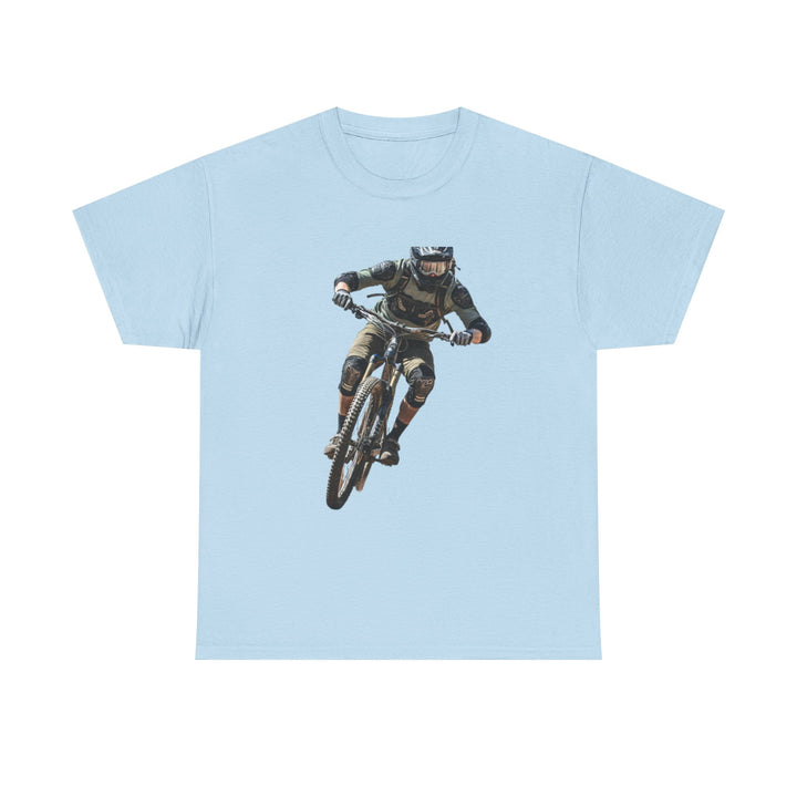 Downhill MTB Rider Graphic Tee