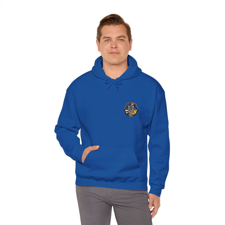 Ukraine Support Hoodie — RDCU US/UKRAINE Design