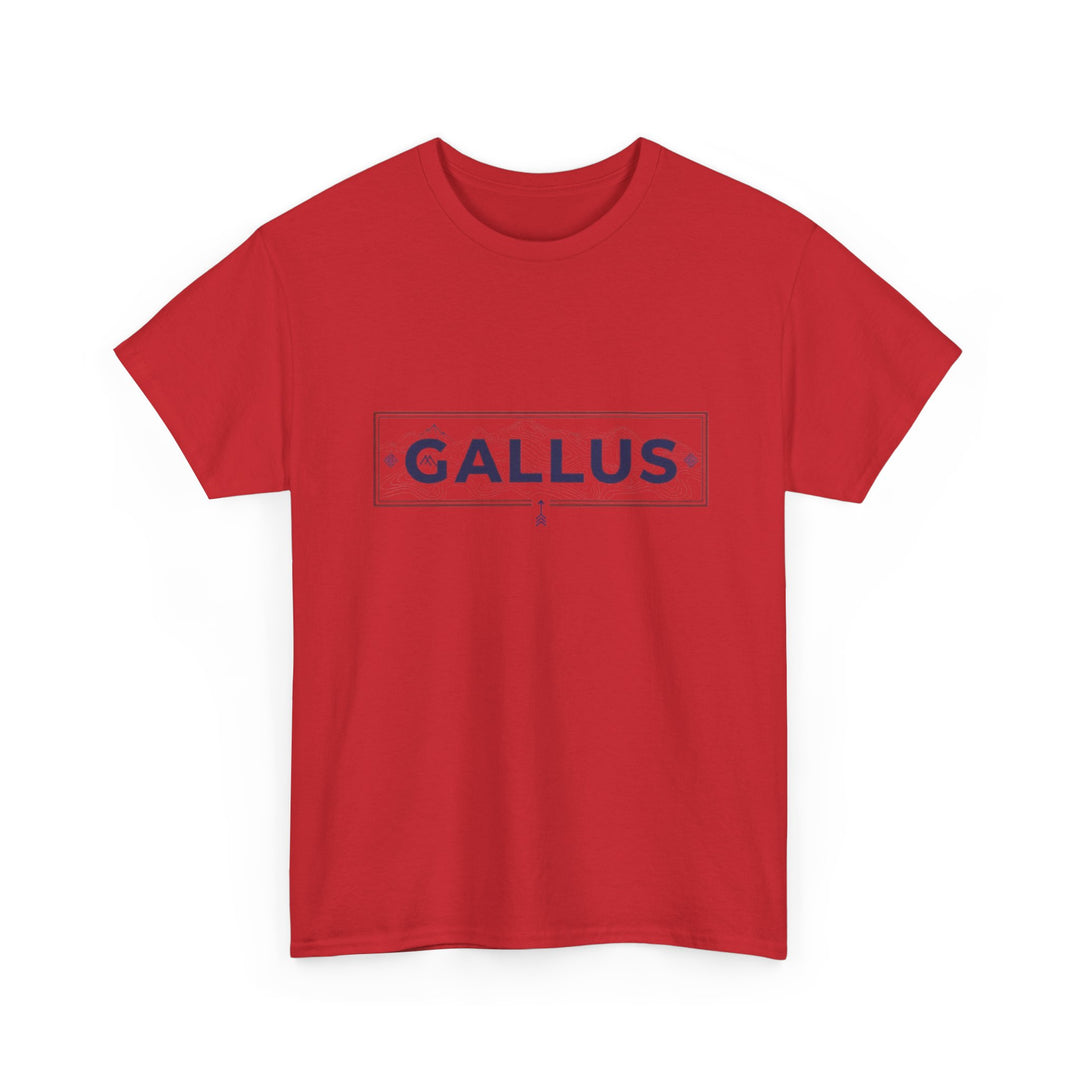 France Map Tee with "GALLUS" Chest Logo