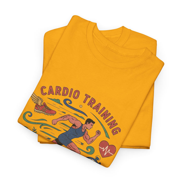 Cardio Training Tee - Fitness Running Workout Shirt