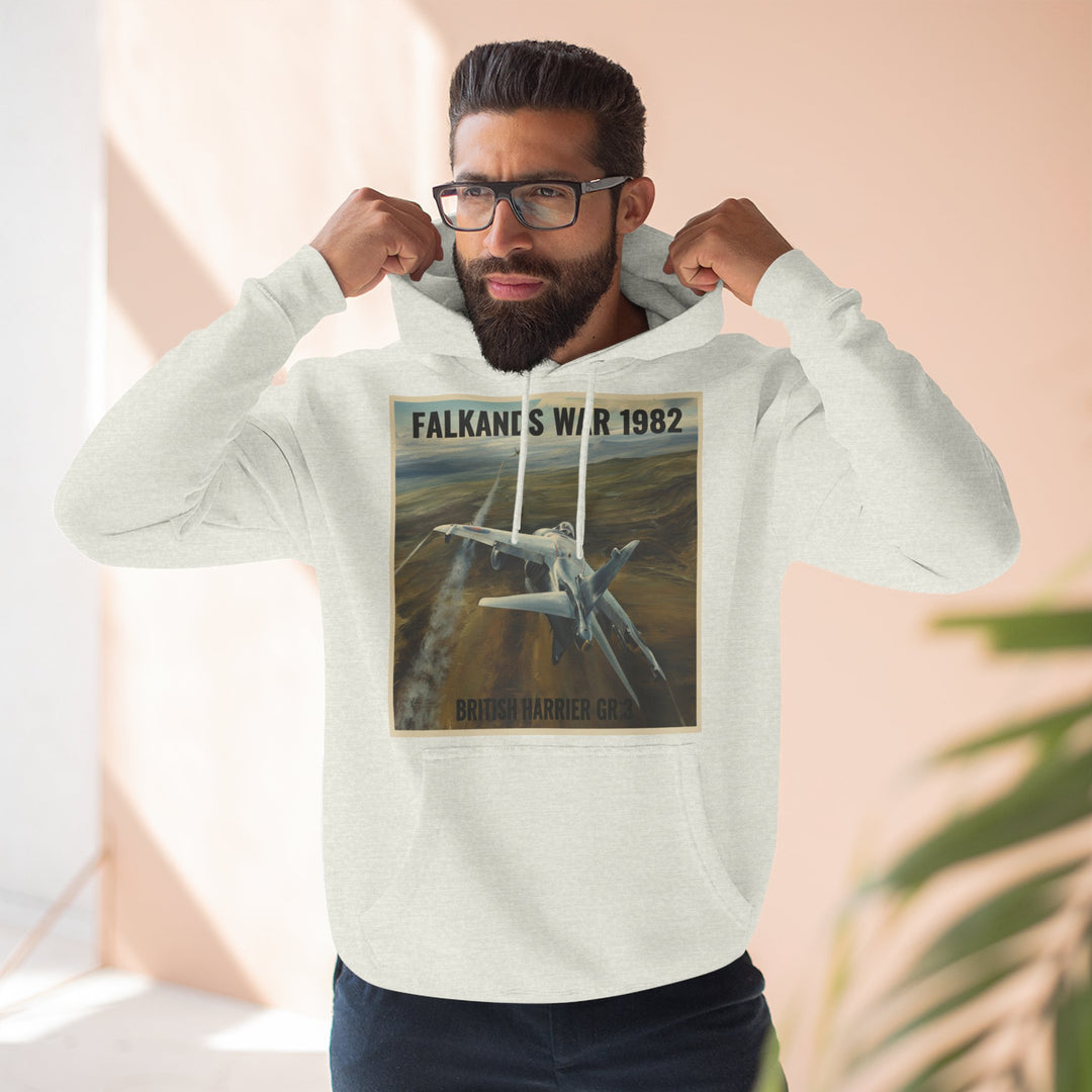 Sea Harrier 1982 Hoodie — Falklands War Naval Aviation Heritage