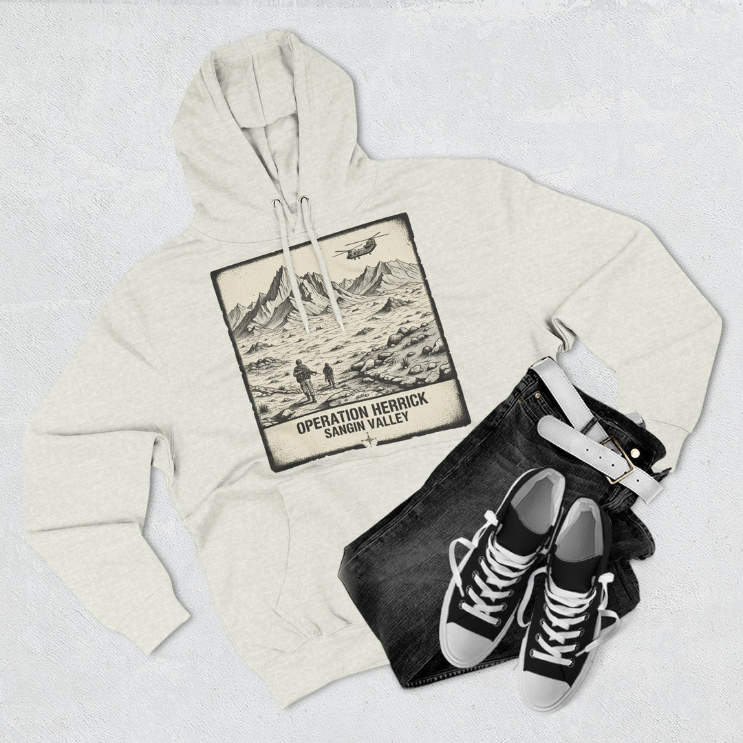 Op Herrick Sangin Valley Hoodie - Helmand Province Military Heritage
