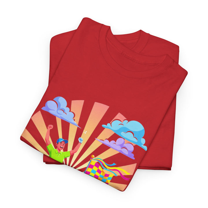 Golf Swing Silhouette Graphic Tee