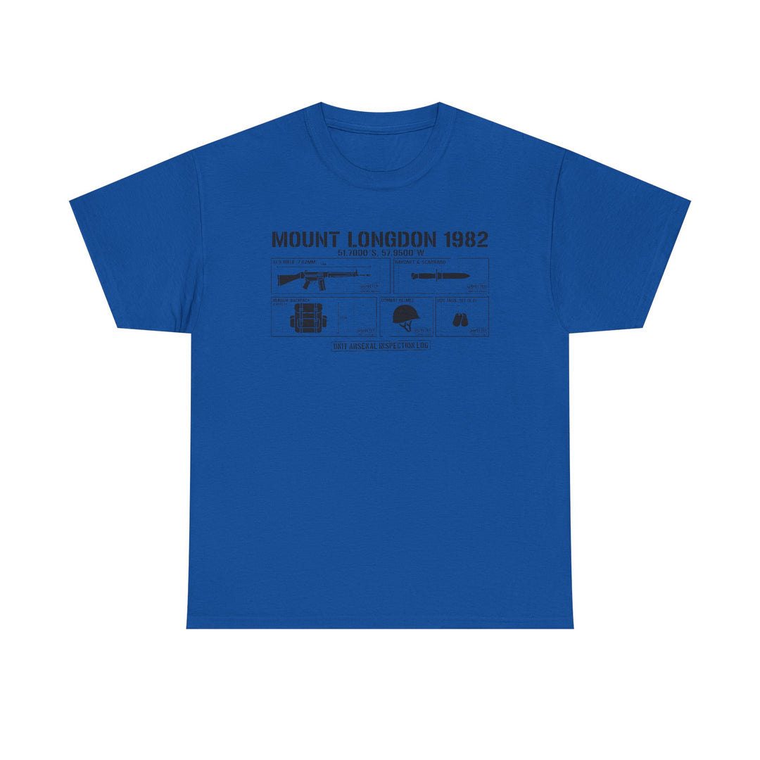 Mount Longdon 1982 T-Shirt — Falklands War Heritage Graphic